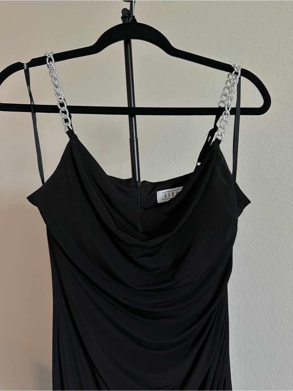 SIENA Little Black Dress with Adjustable Straps